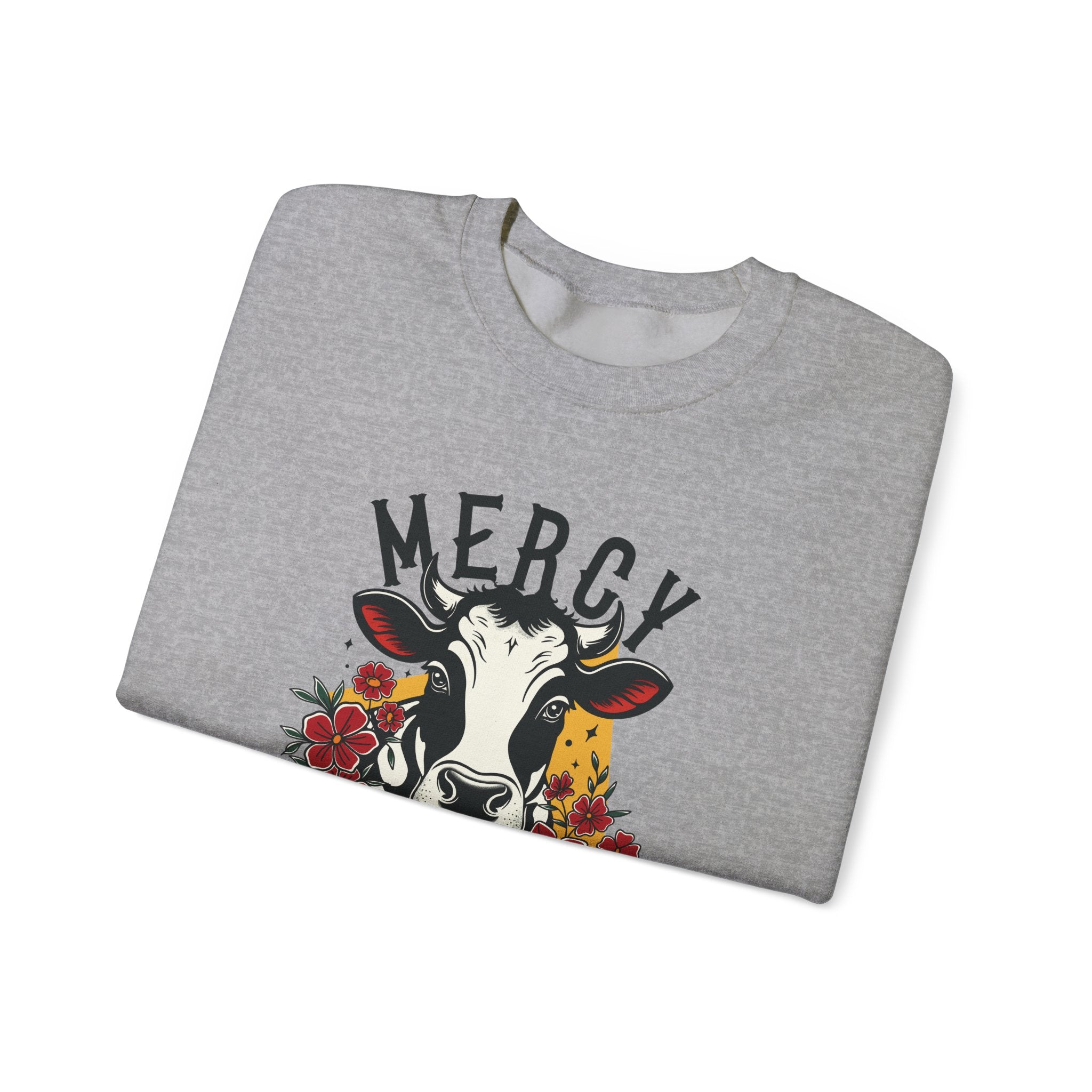 Mercy For Animals Crewneck Sweatshirt, Cow