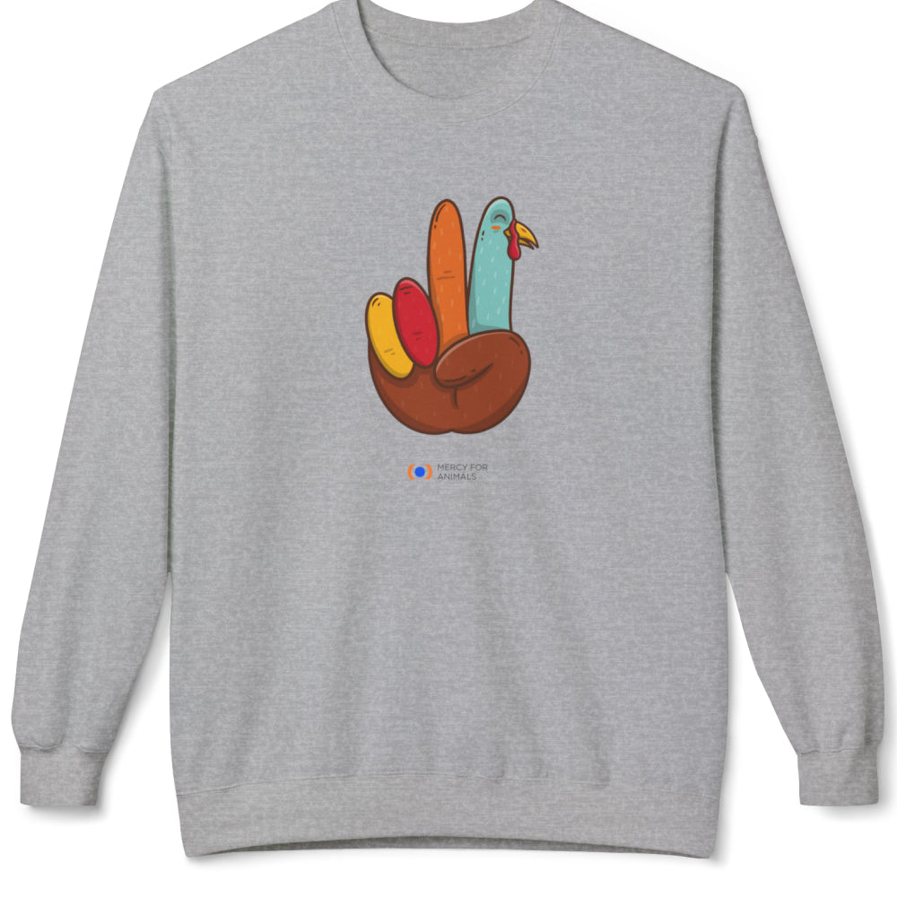 Peace for Turkeys Sweatshirt