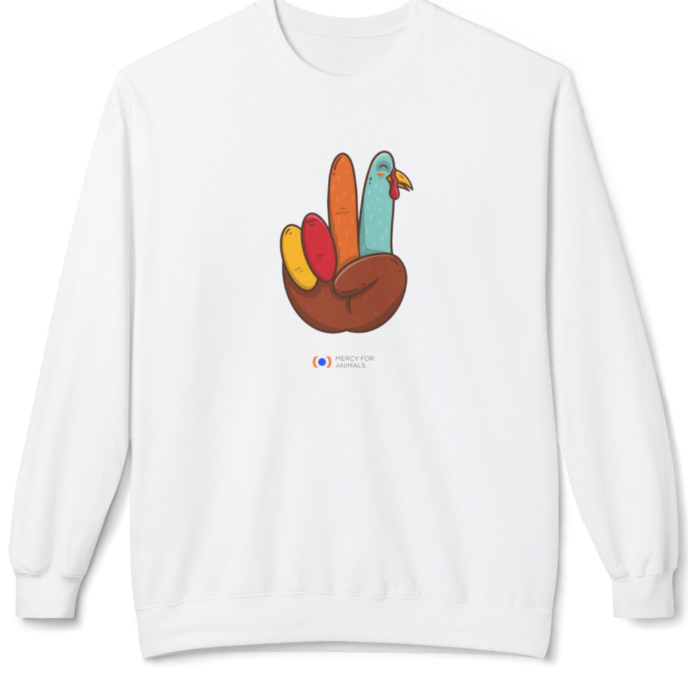 Peace for Turkeys Sweatshirt