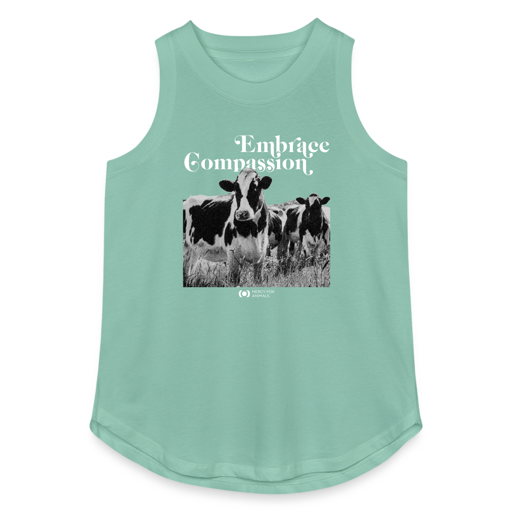 ‘Embrace Compassion’ Tank, Fitted