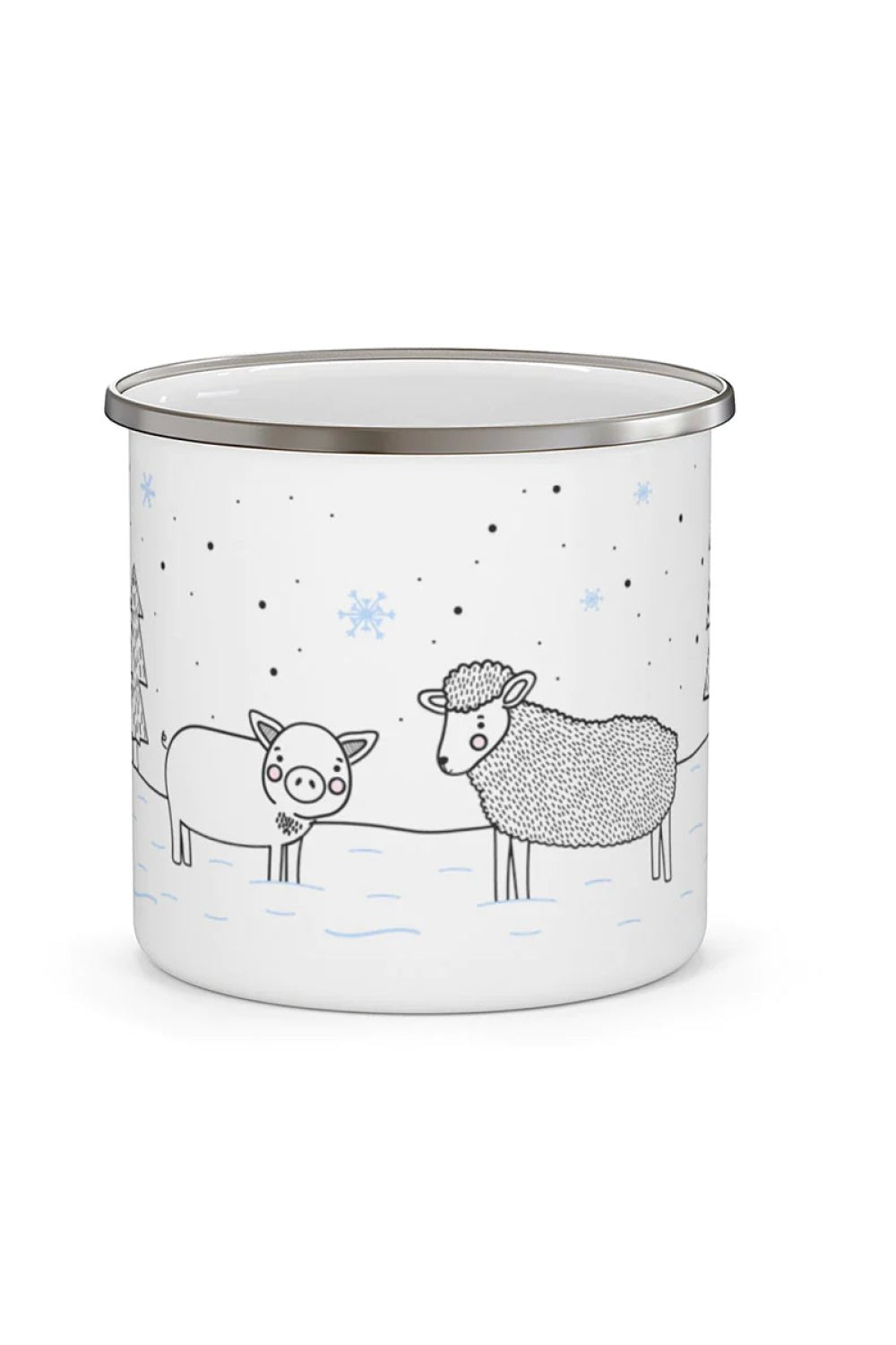Happy Animal Winter Camp Mug | ShopMFA.com