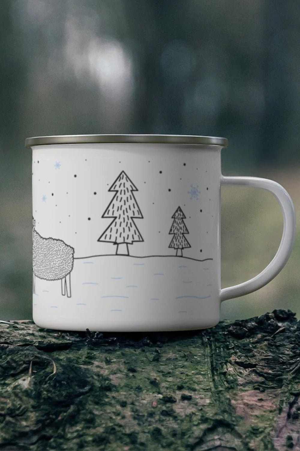 Happy Animal Winter Camp Mug | ShopMFA.com