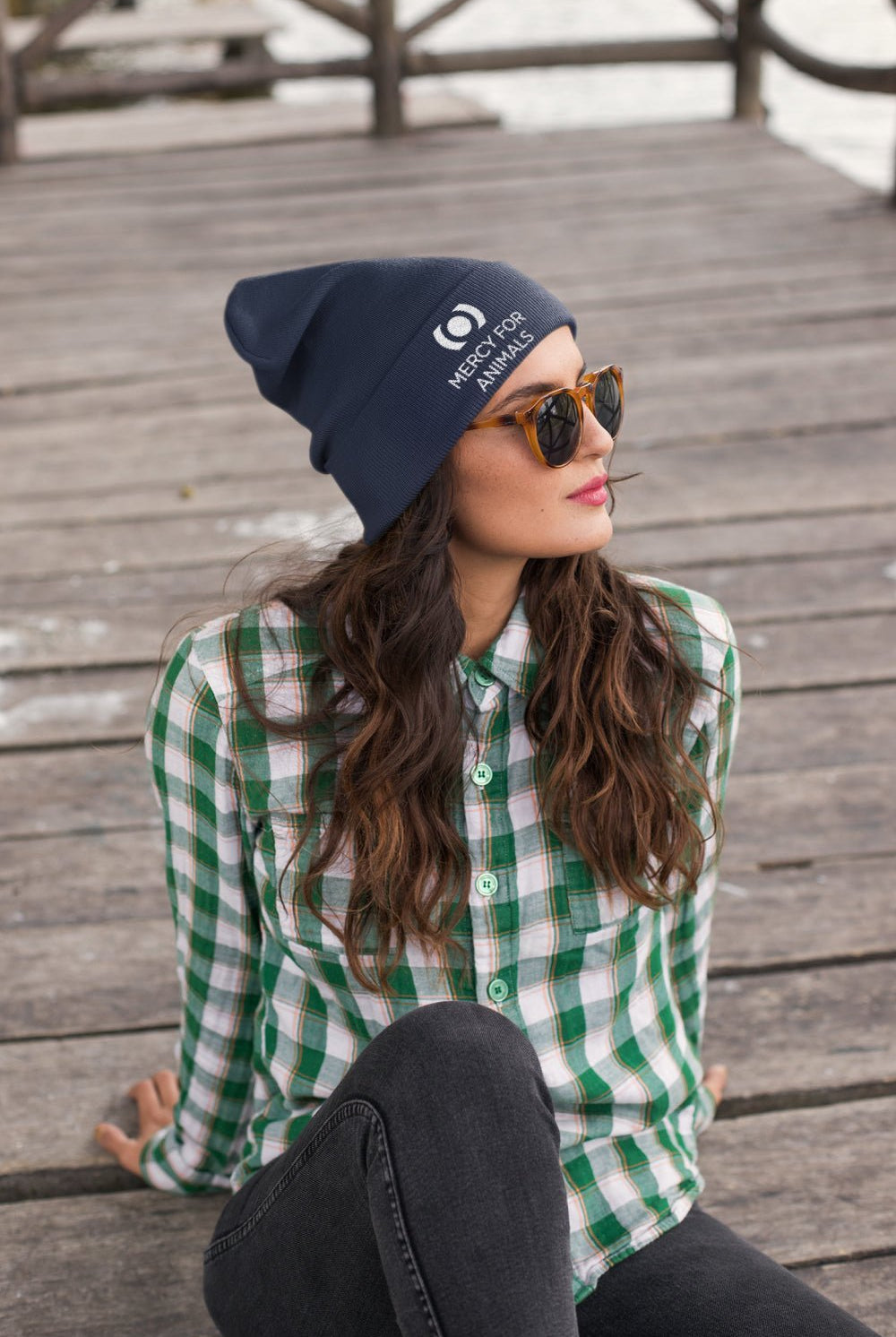 Mercy For Animals Eco Beanie | ShopMFA.com