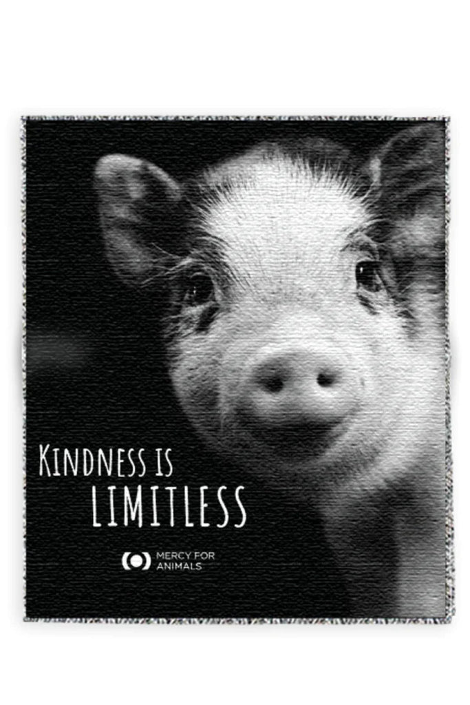 ‘Kindness’ Throw, Piglet | ShopMFA.com