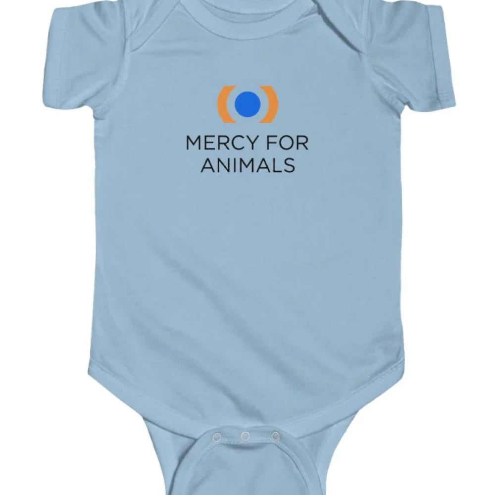 Mercy For Animals Logo Infant Bodysuit | ShopMFA.com