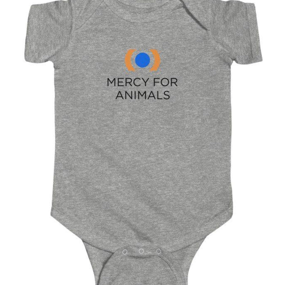 Mercy For Animals Logo Infant Bodysuit | ShopMFA.com