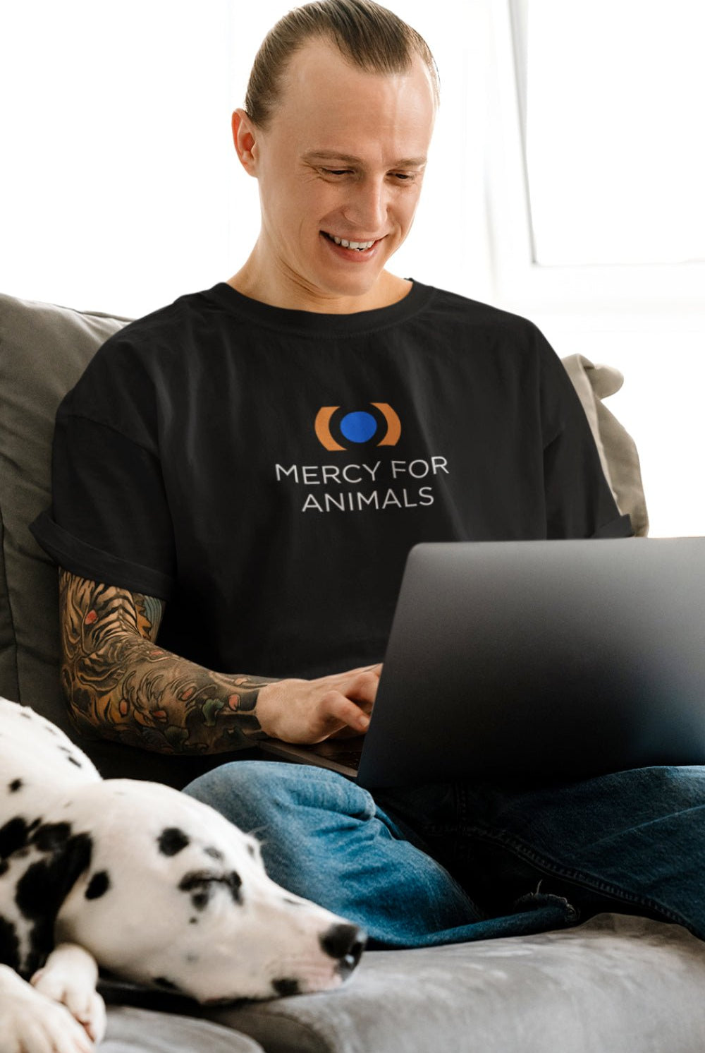 Mercy For Animals Logo T | ShopMFA.com