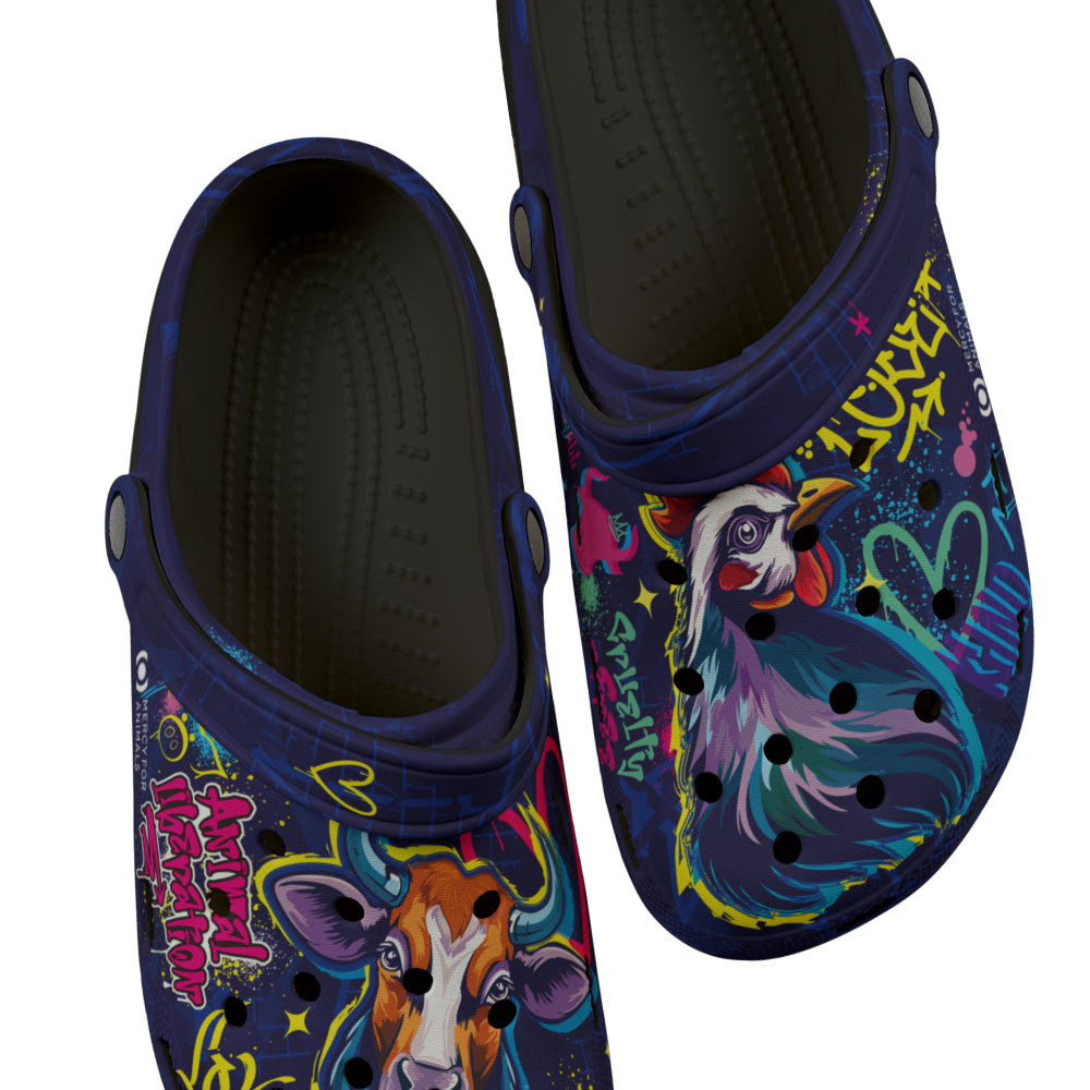 Mercy For Animals Slip-On Clogs