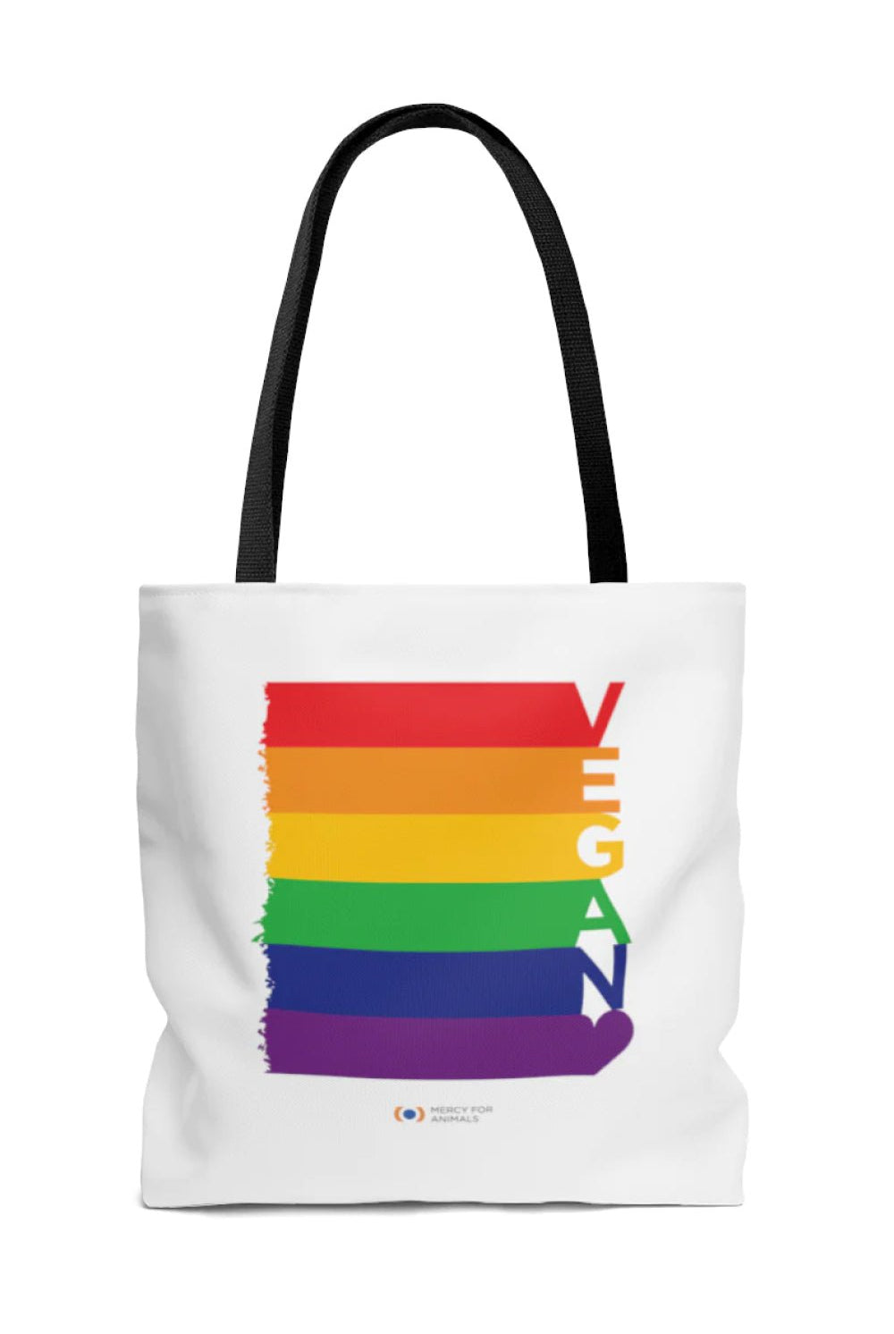 Rainbow ‘Vegan’ Tote | ShopMFA.com