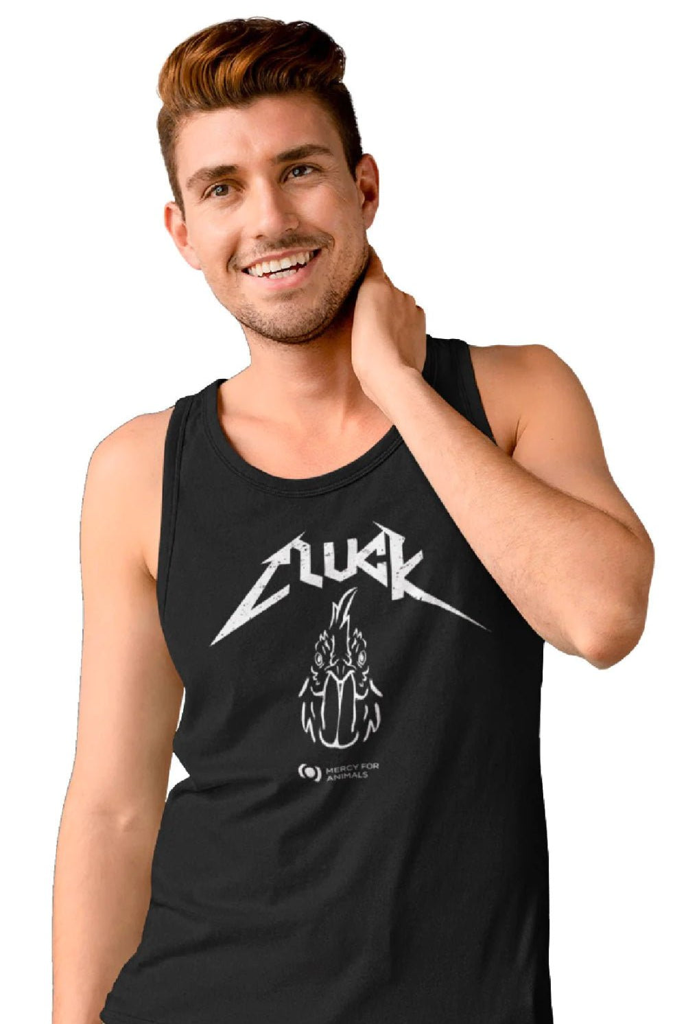 Rock Compassion Tank, ‘Cluck’ | ShopMFA.com