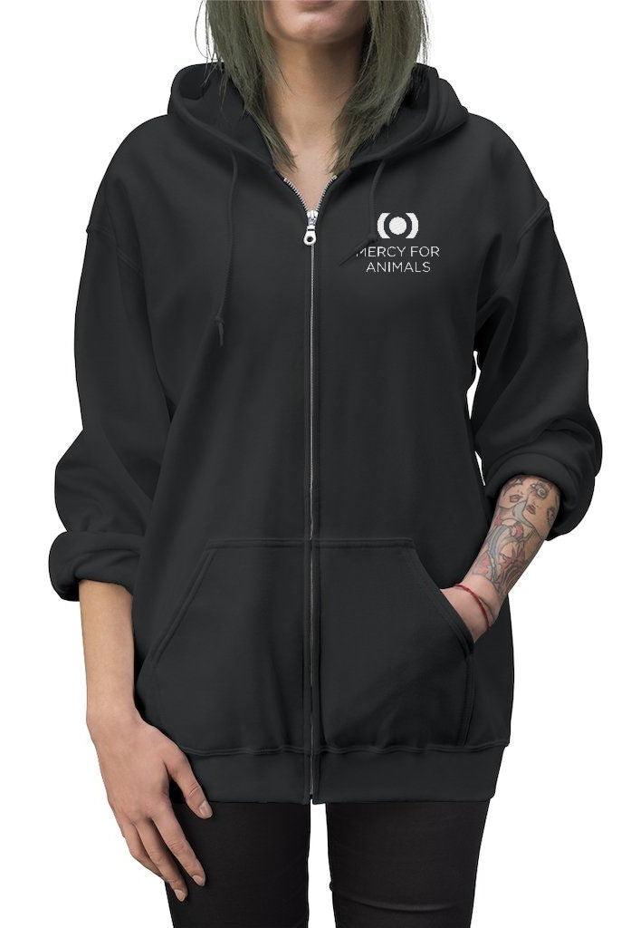 Mercy For Animals Zip Hoodie