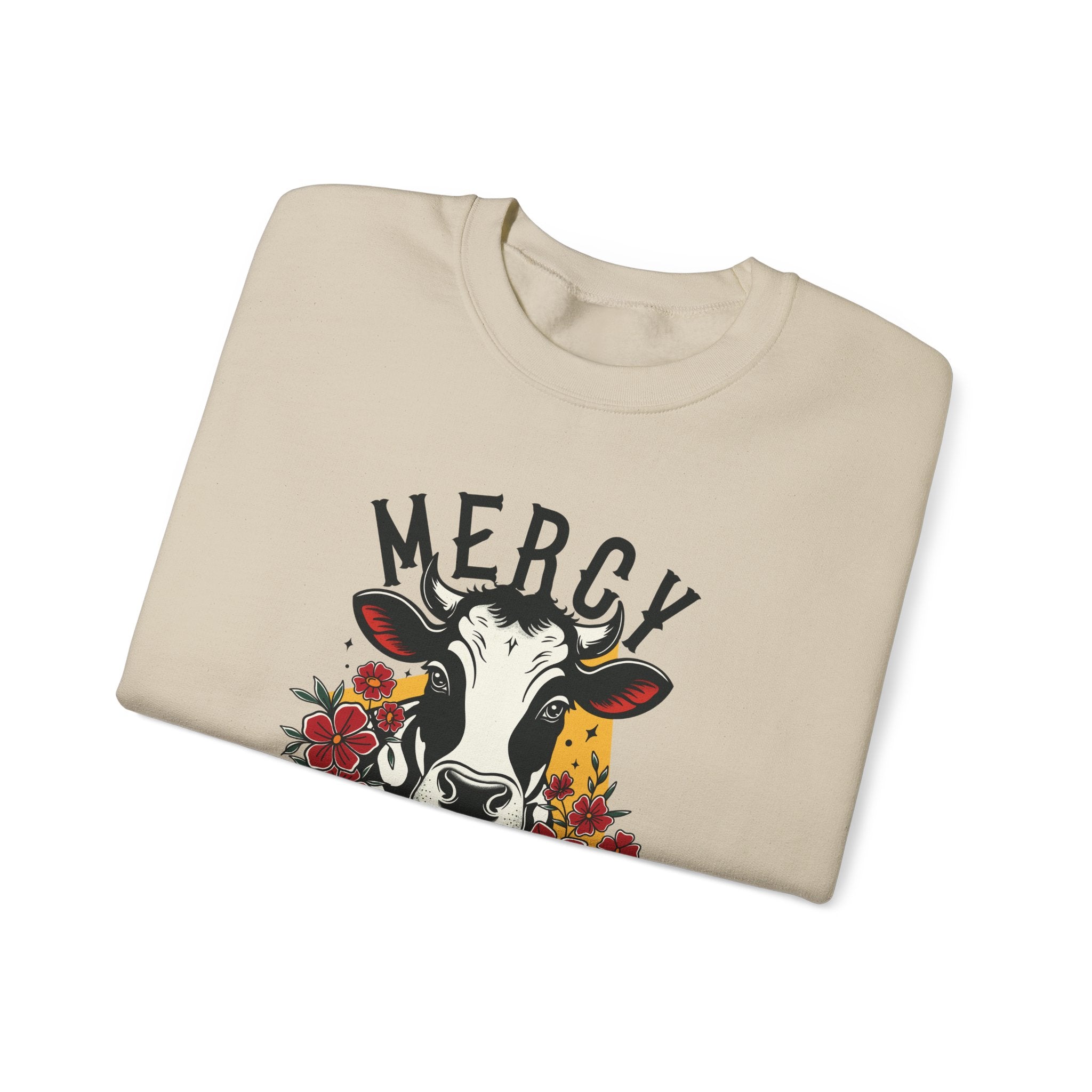 Mercy For Animals Crewneck Sweatshirt, Cow