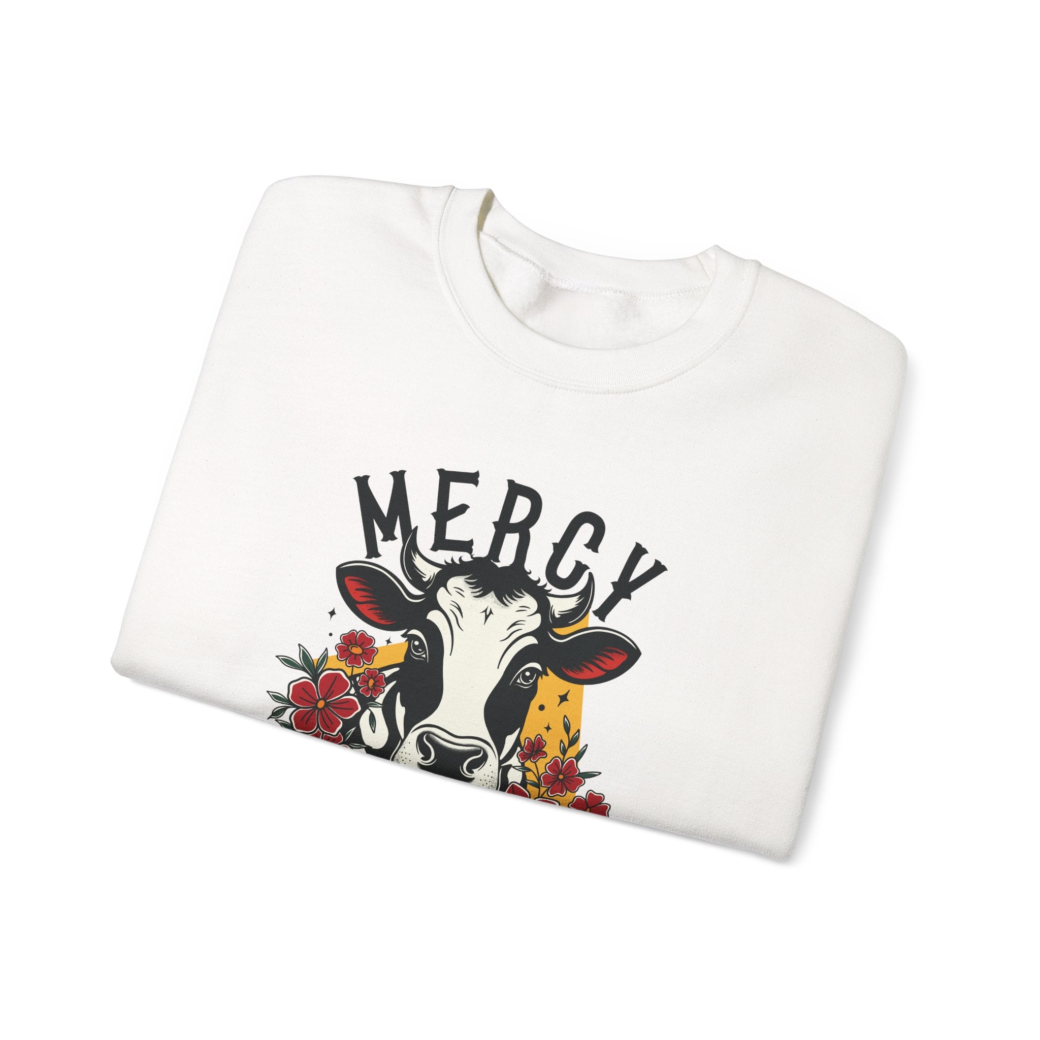 Mercy For Animals Crewneck Sweatshirt, Cow