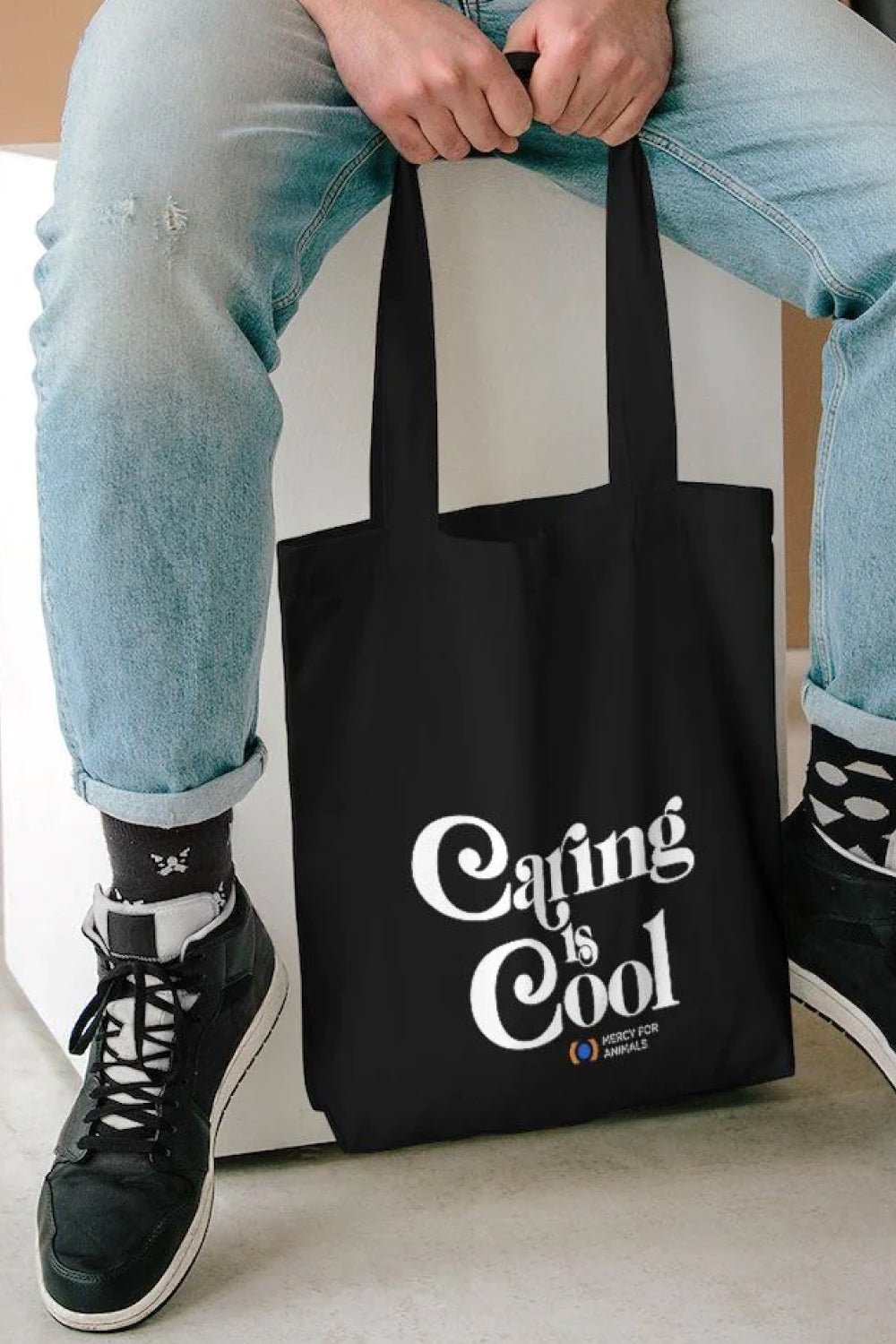 ‘Caring Is Cool’ Tote | ShopMFA.com