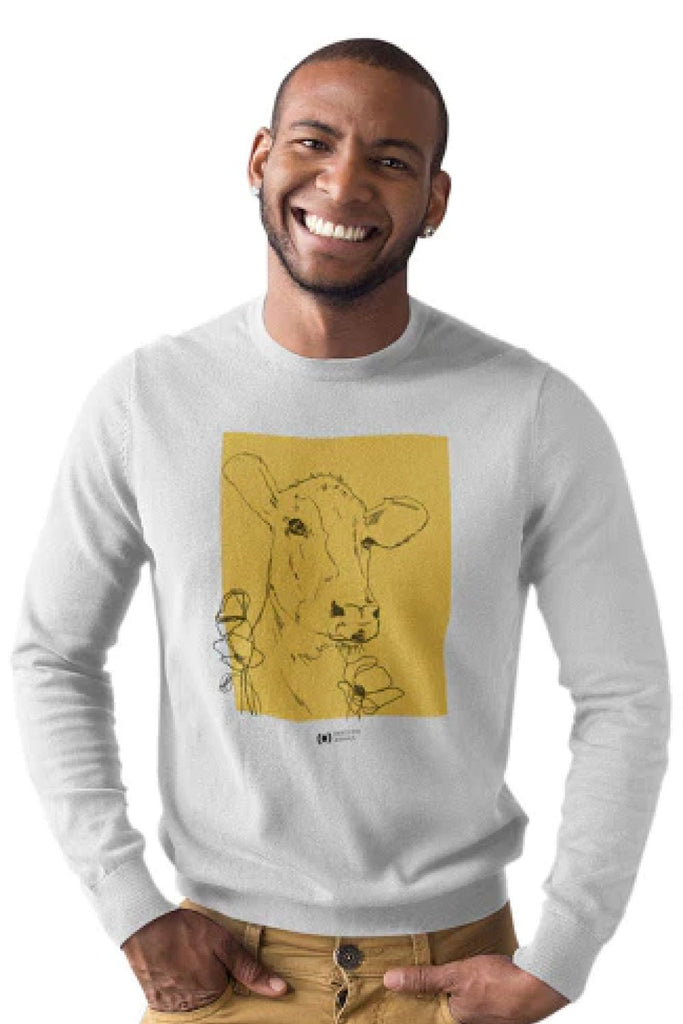 Cow Flower Sweatshirt | ShopMFA.com