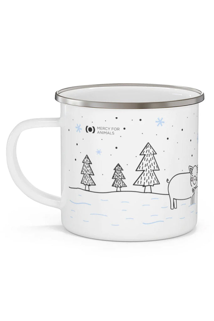 Happy Animal Winter Camp Mug | ShopMFA.com