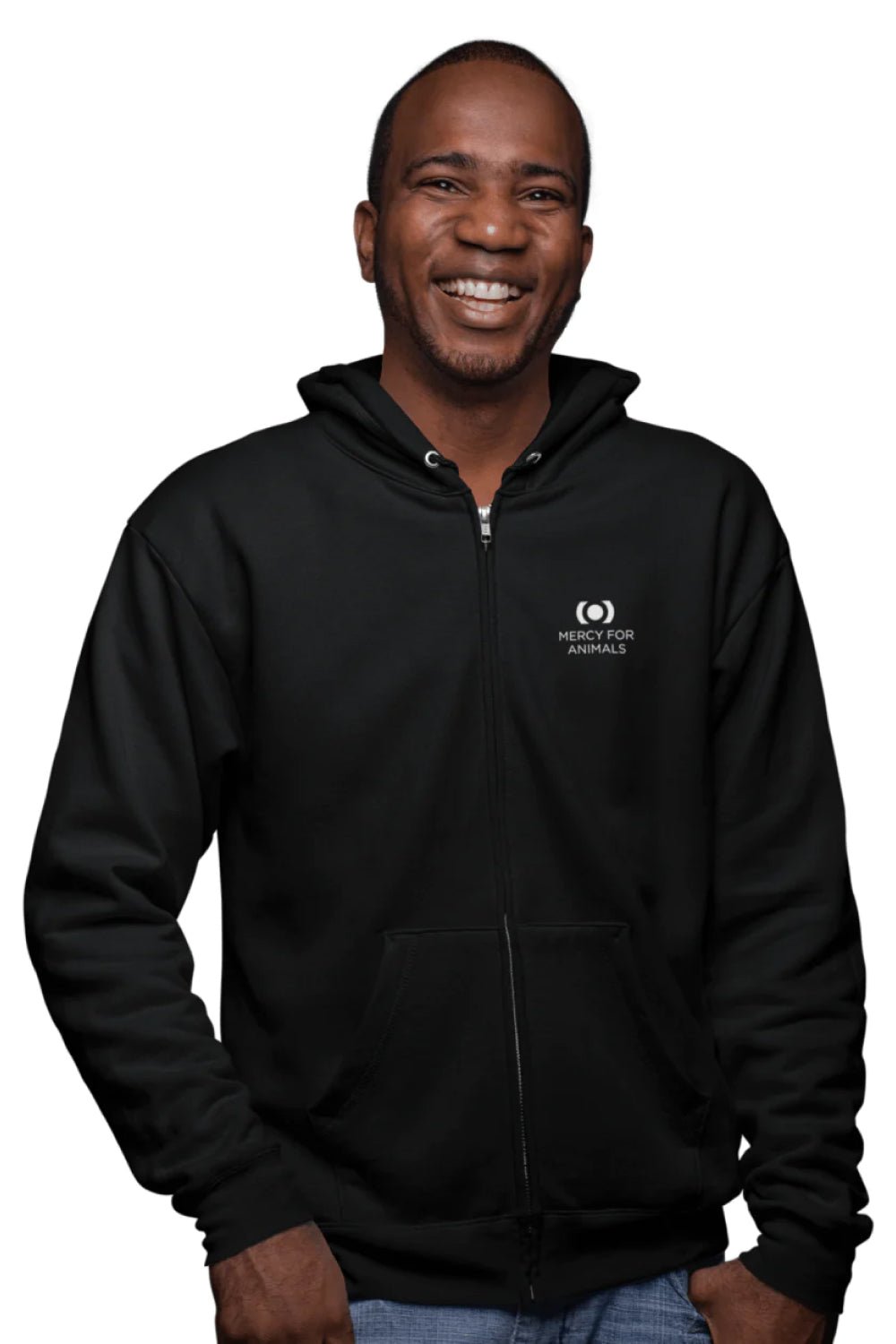 Mercy For Animals Zip Hoodie | ShopMFA.com