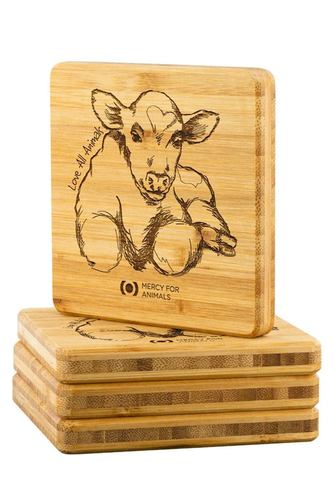 ‘Love All Animals’ Coaster Set | ShopMFA.com