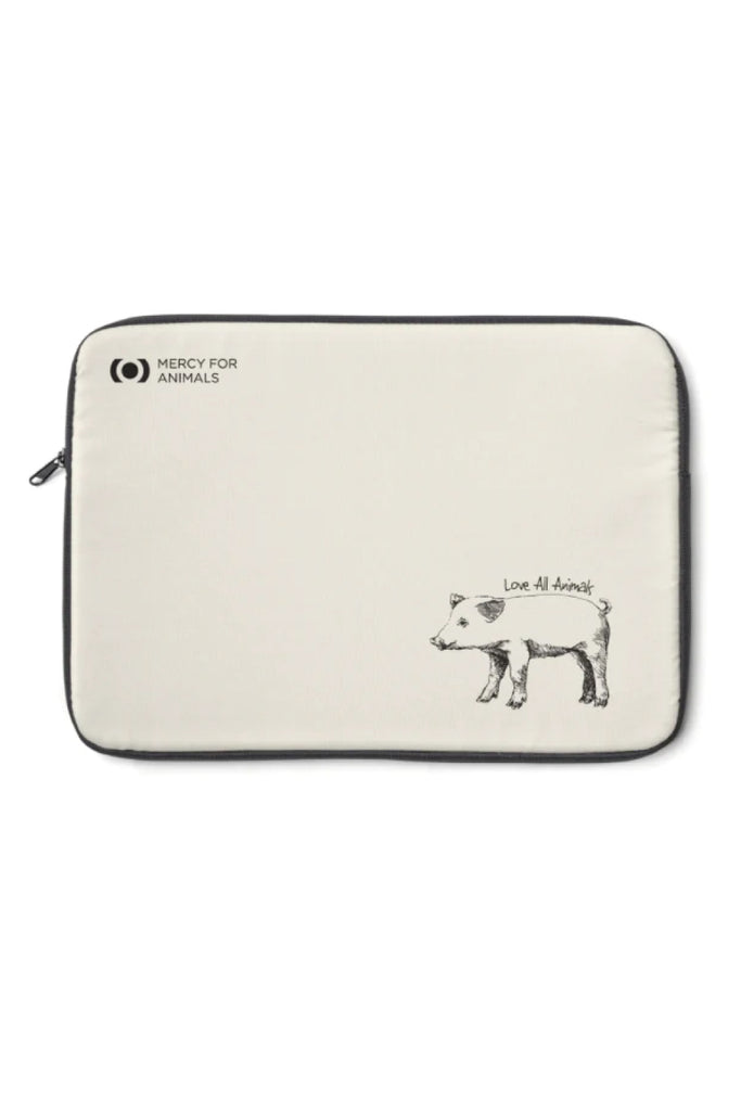 ‘Love All Animals’ Laptop Sleeve | ShopMFA.com