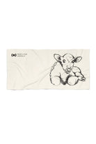 ‘Love All Animals’ Beach Towel, Calf | ShopMFA.com