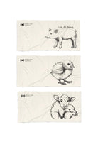 ‘Love All Animals’ Beach Towel, Calf | ShopMFA.com