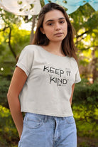 ‘Keep It Kind’ Crop-Top T | ShopMFA.com