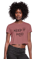 ‘Keep It Kind’ Crop-Top T | ShopMFA.com