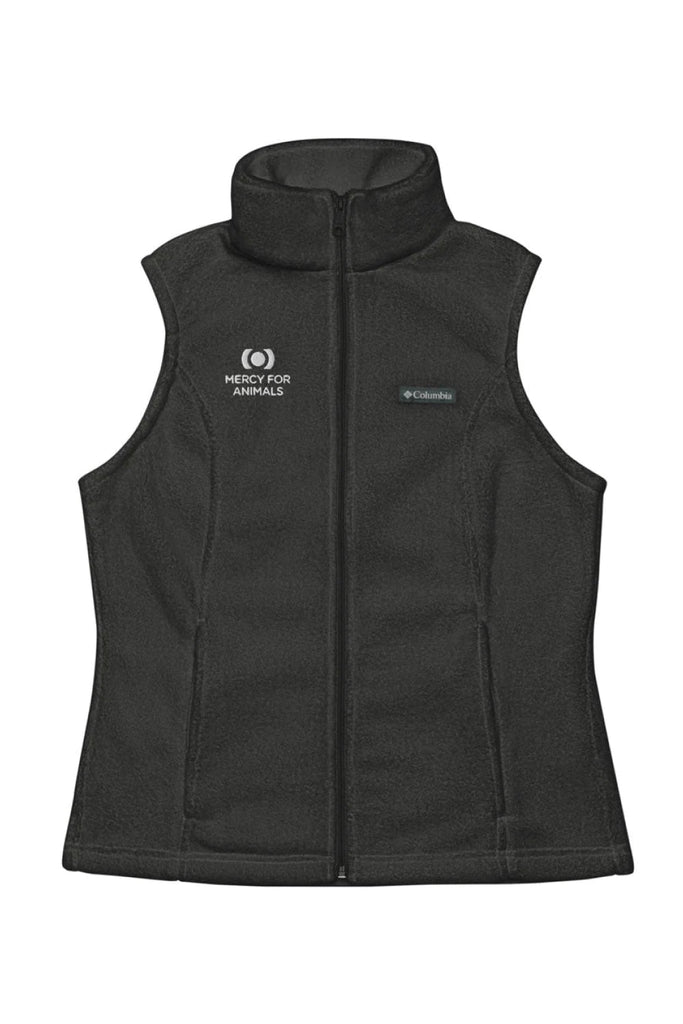 Mercy For Animals Fleece Vest, Fitted | ShopMFA.com