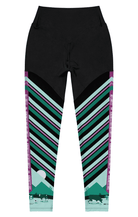 'No Limits' Sports Leggings, Teal | ShopMFA.com