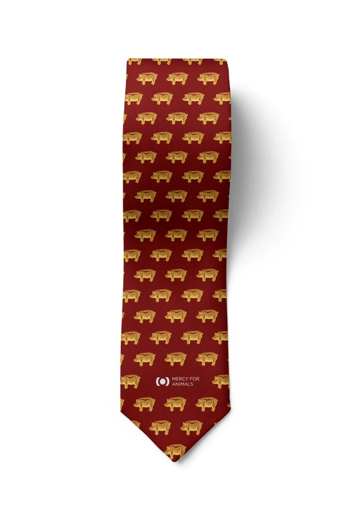 Posh Pigs Necktie | ShopMFA.com