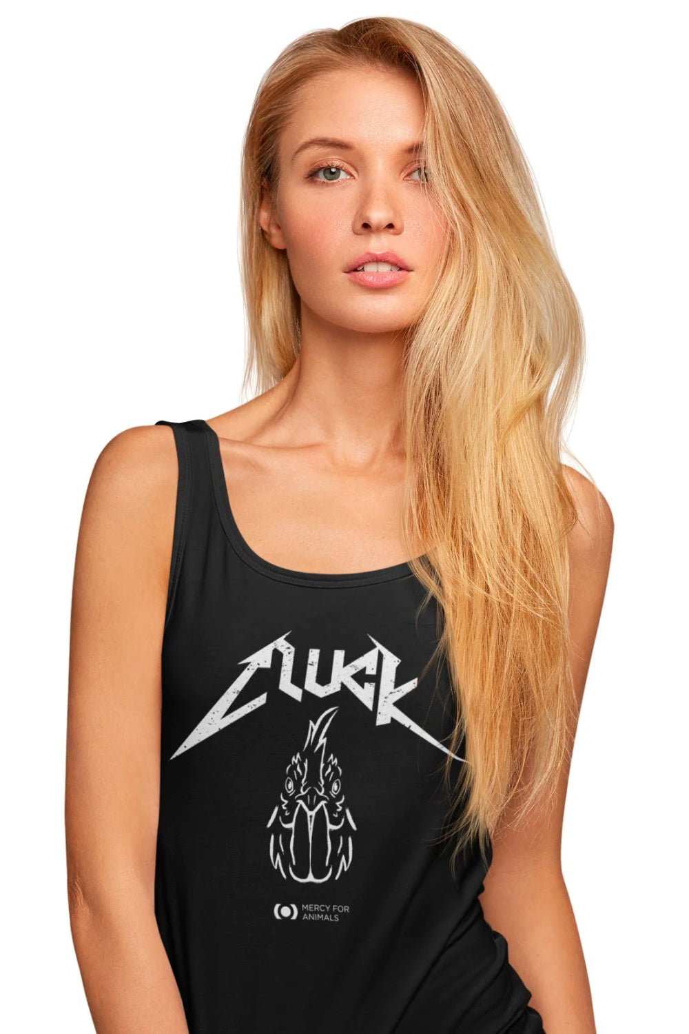 Rock Compassion Tank, ‘Cluck’ | ShopMFA.com