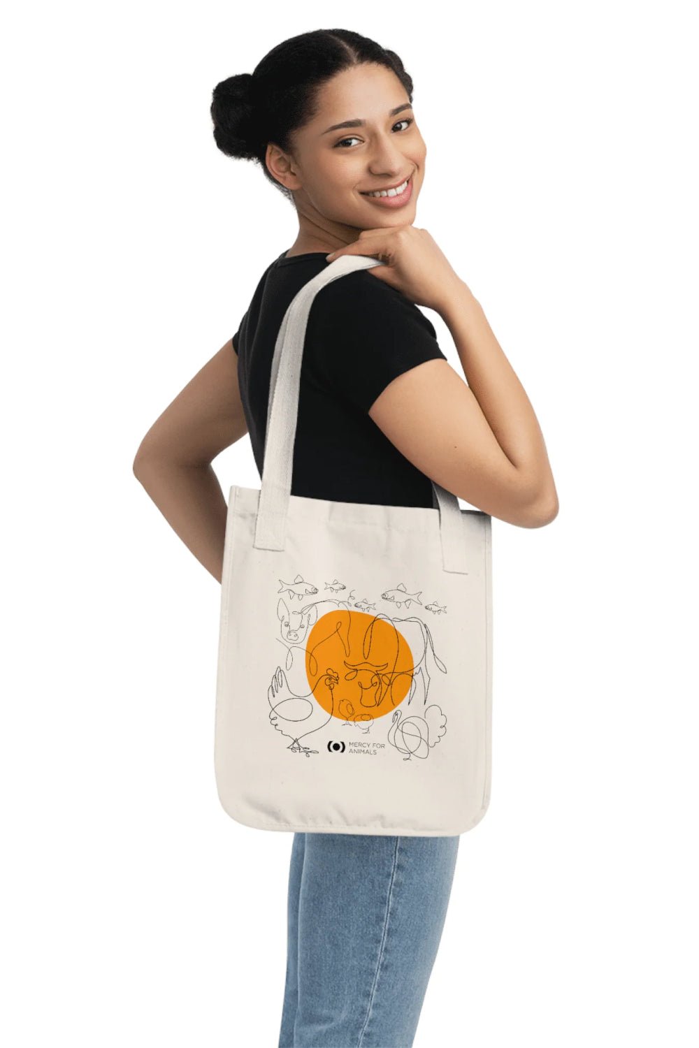 Scribble Critters Organic Tote | ShopMFA.com