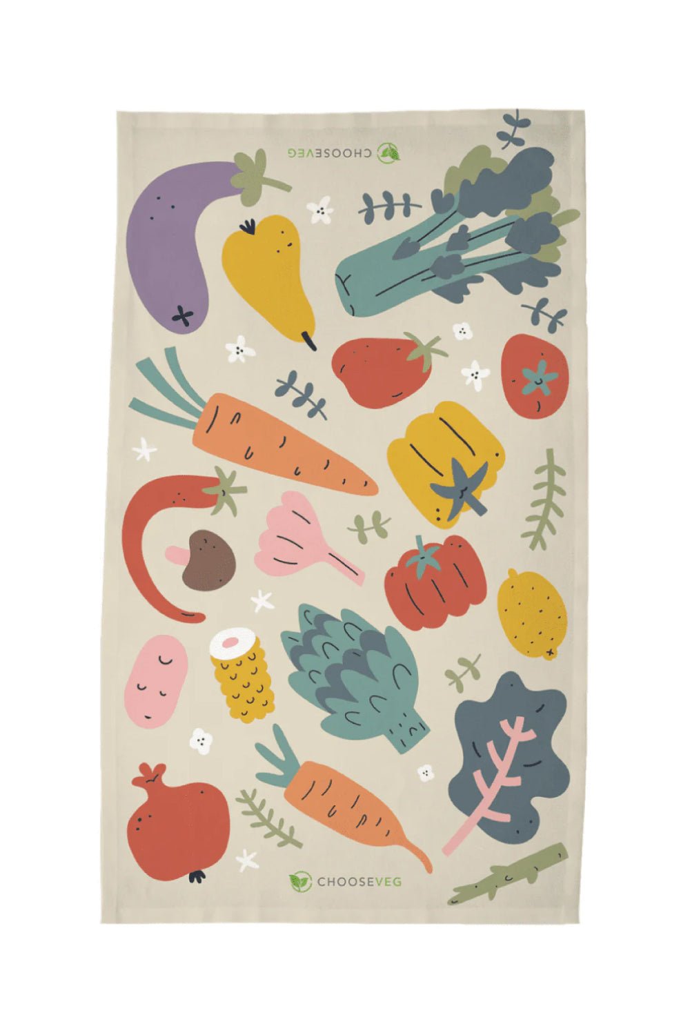 Veg Delight Tea Towel | ShopMFA.com