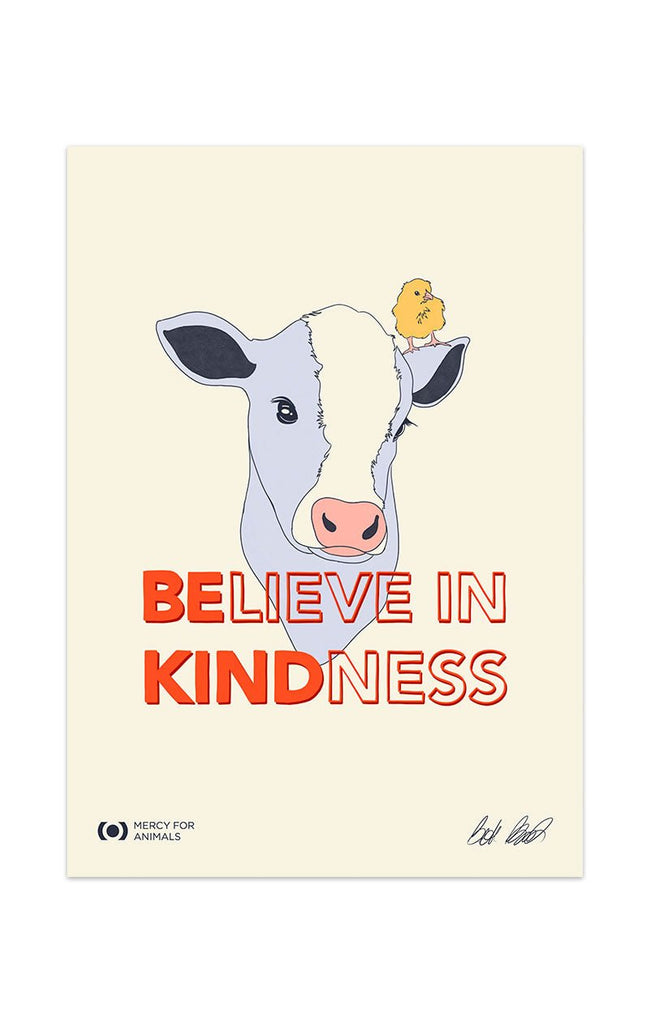 'Be Kind' Giclee Art Print | ShopMFA.com