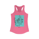 Chicken Flower Power Racertank