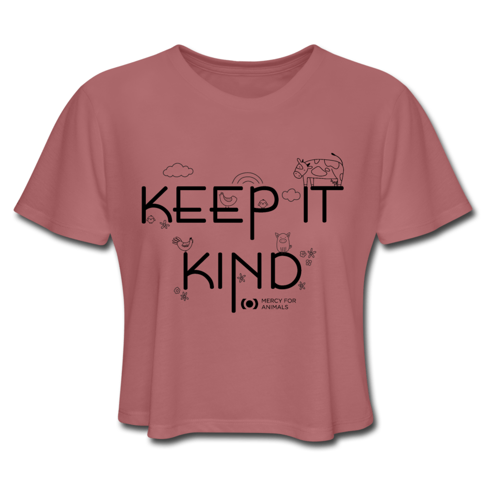 ‘Keep It Kind’ Crop-Top T